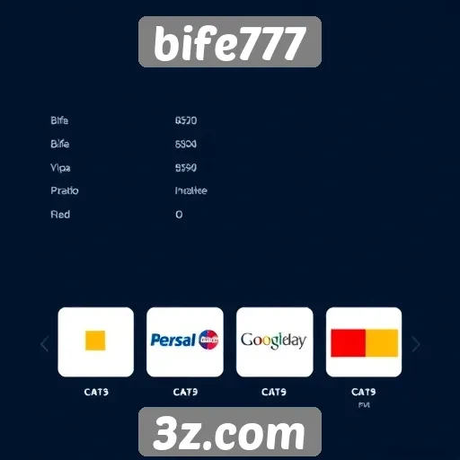 Plataformas de pagamento disponíveis no bife777